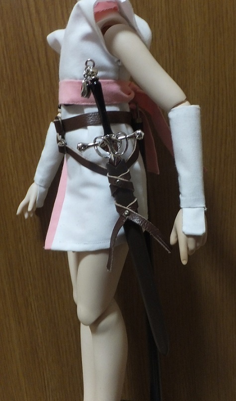 首の武器屋　1/3ｻｲｽﾞ　レイピア＆剣帯
