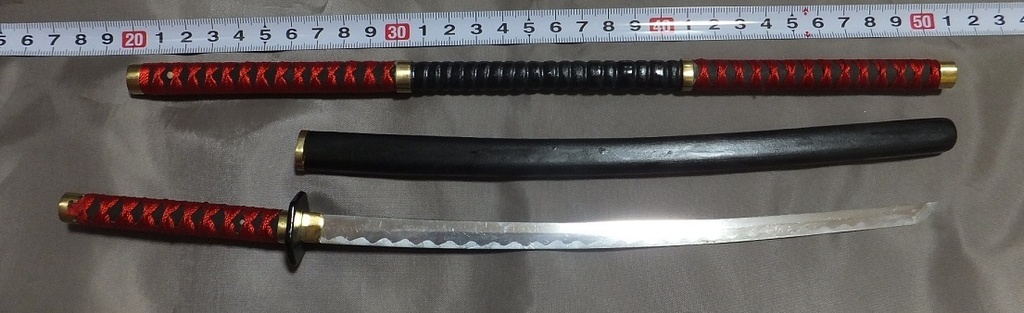 首の武器屋　1/3ｻｲｽﾞ　長巻+α　フルスクラッチ