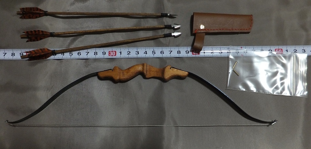 首の武器屋　1/3　アーチェリーSET　フルスクラッチ