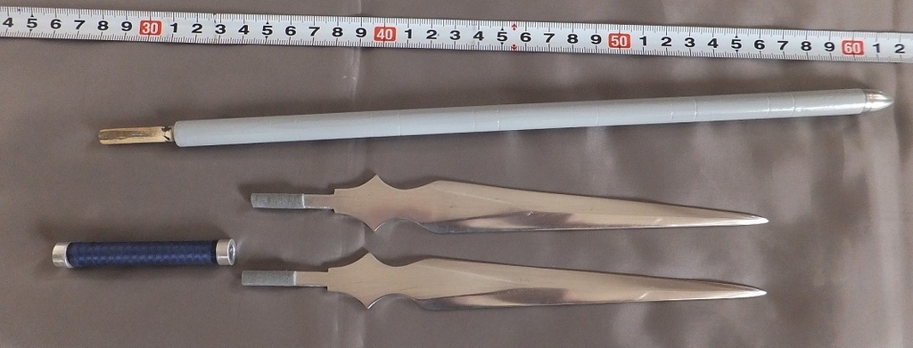 首の武器屋　1/3ｻｲｽﾞ　両刃ランス