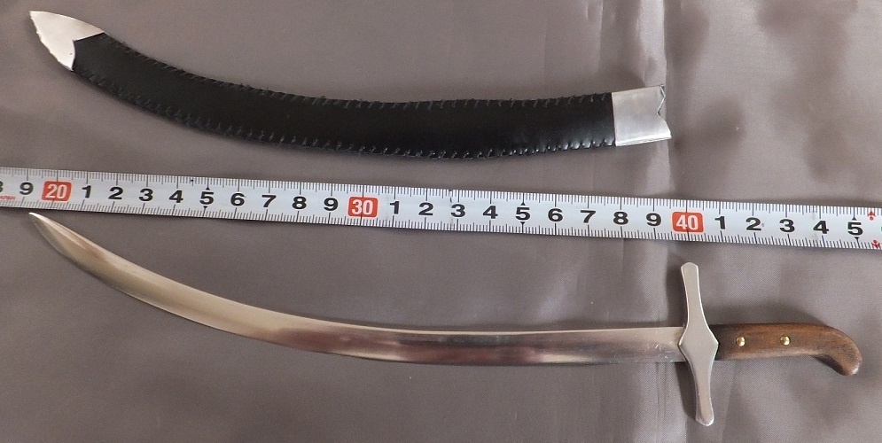 首の武器屋　1/3ｻｲｽﾞ　シャムシール　フルスクラッチ