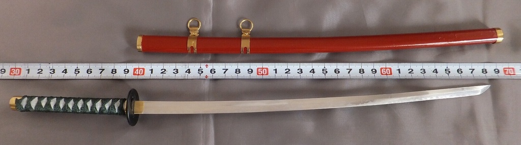 首の武器屋　1/3ｻｲｽﾞ　大太刀　フルスクラッチ