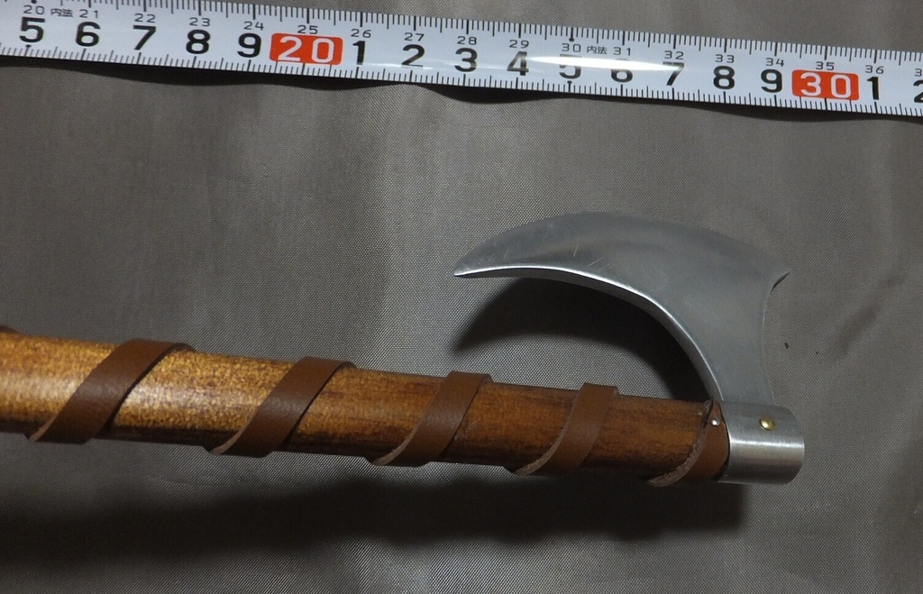 首の武器屋　1/3ｻｲｽﾞ　戦斧　フルスクラッチ