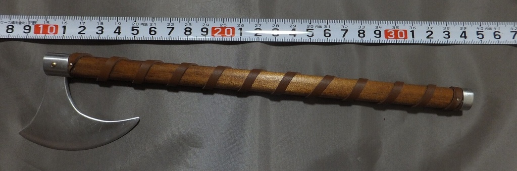 首の武器屋　1/3ｻｲｽﾞ　戦斧　フルスクラッチ