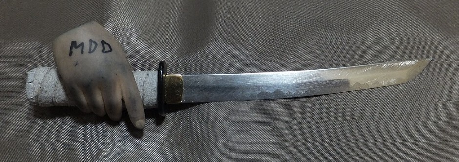首の武器屋　1/3ｻｲｽﾞ　カムイ風脇差　フルスクラッチ
