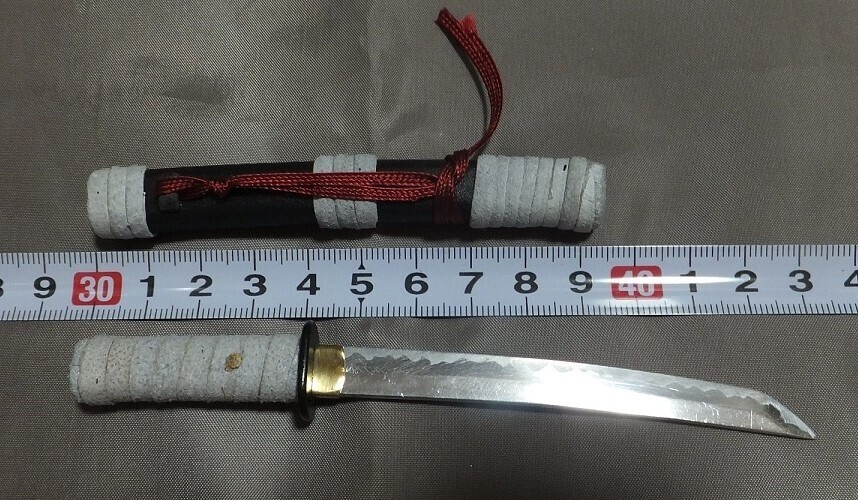 首の武器屋　1/3ｻｲｽﾞ　カムイ風脇差　フルスクラッチ