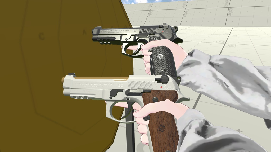 M9A3 (Ready to Shoot!)【ギミック付き3Dモデル】