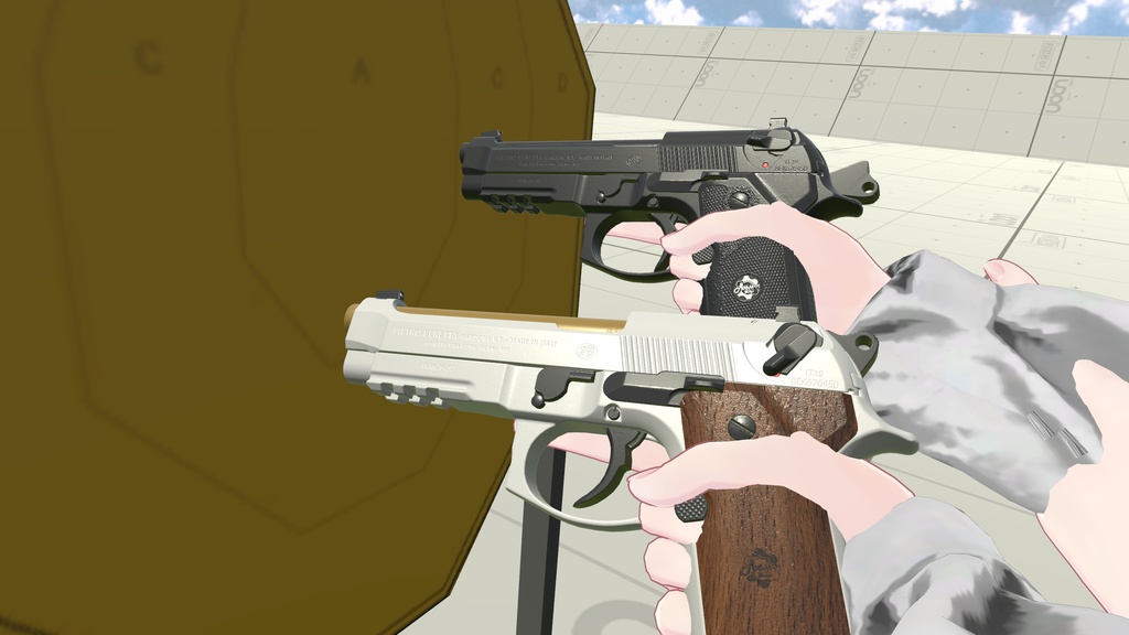 M9A3 (Ready to Shoot!)【ギミック付き3Dモデル】
