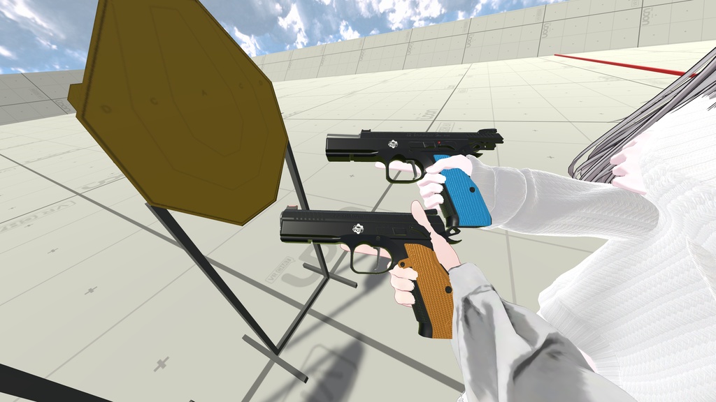 CZ Shadow2 Orange (Ready to Shoot!)【ギミック付き3Dモデル】