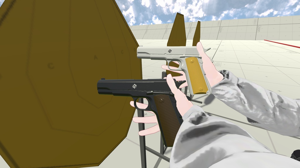 M1911A1（Ready to Shoot!）【ギミック付き3Dモデル】