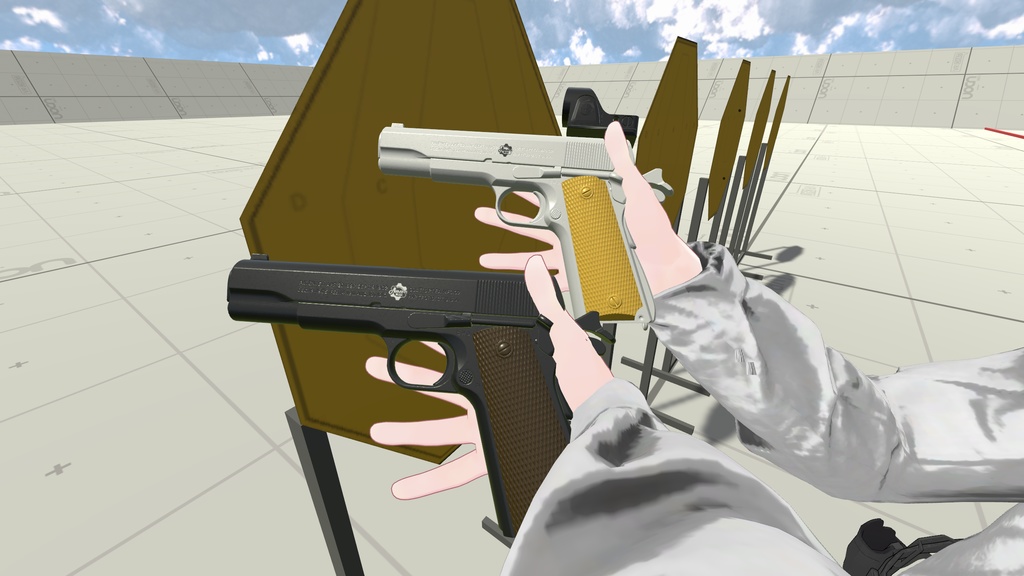 M1911A1(Ready to Shoot!)【ギミック付き3Dモデル】