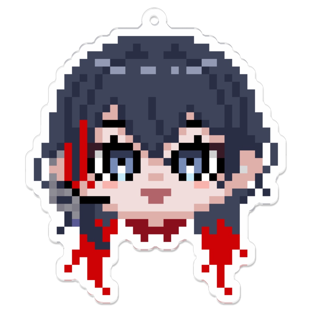 かに三郎 ドット絵キーホルダー