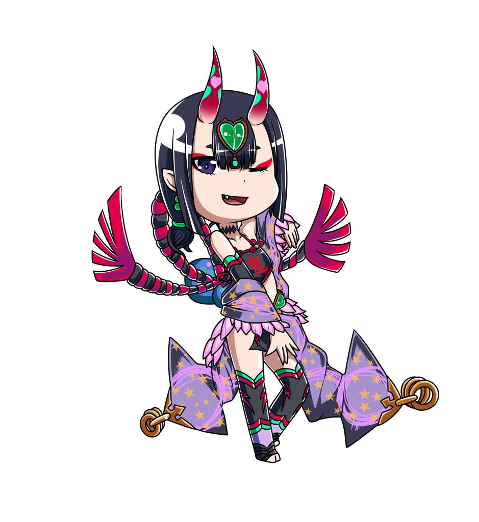 ふたりは鬼救阿【酒呑童子】