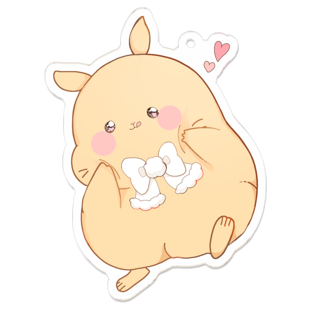 初グッズ!はむちゃんと一緒あくきー!