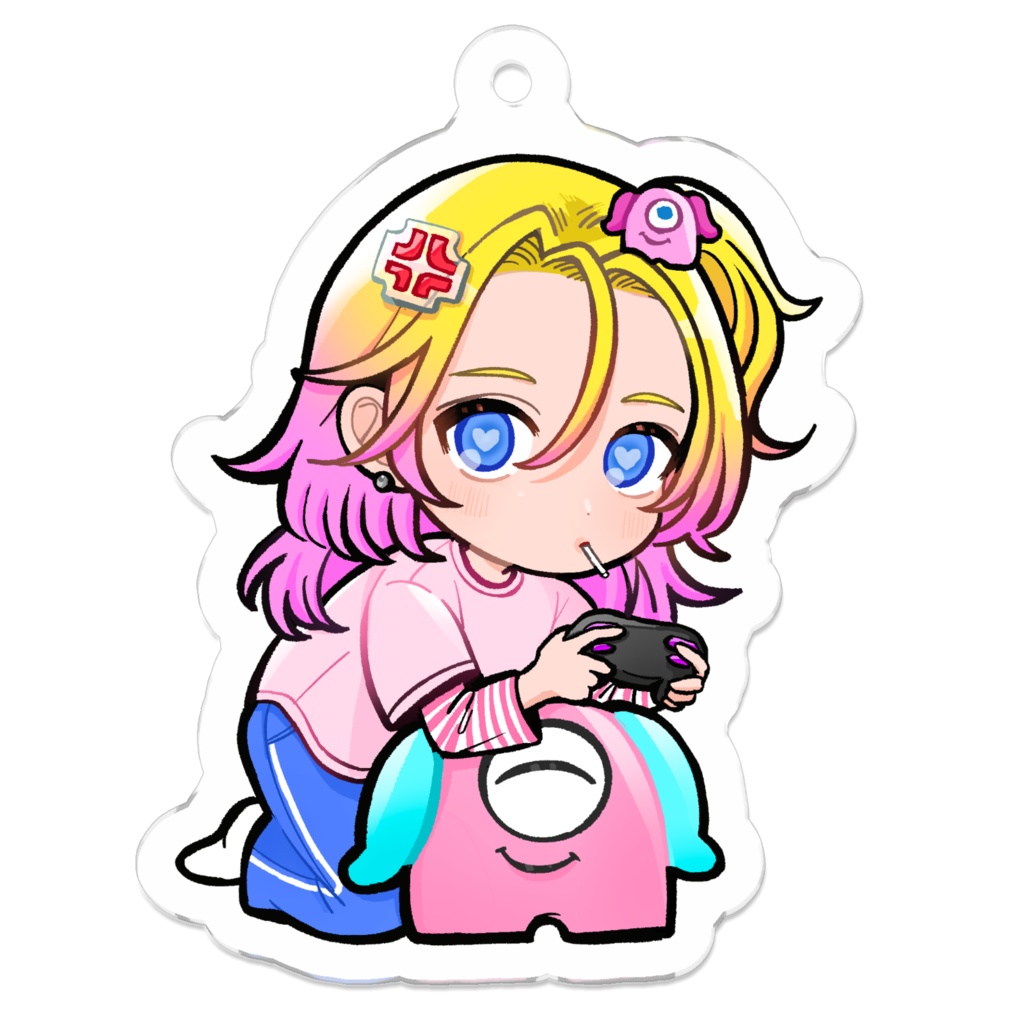 ぴょんくんアクキー