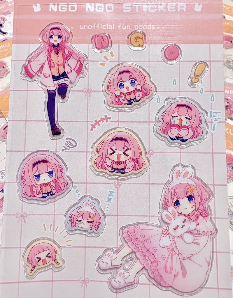 ぷっくりシール
