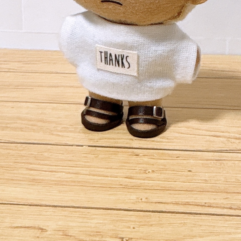 サンダル風ぬい靴(ホワイト)29日21時予定