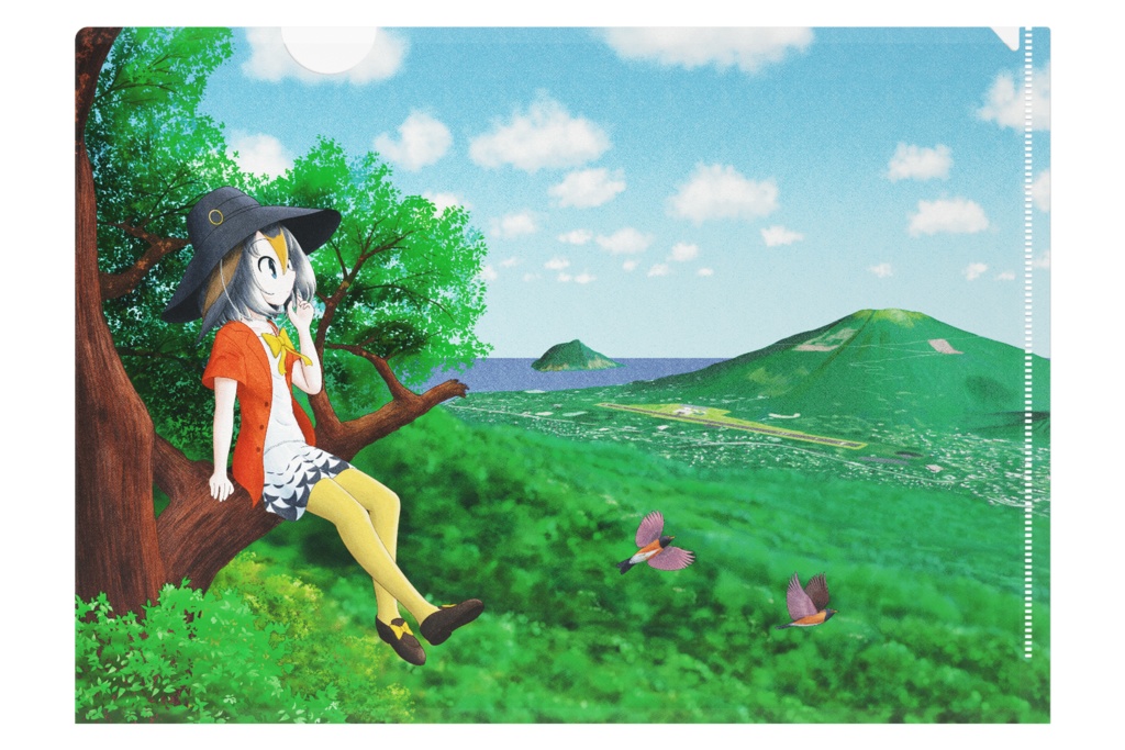 【オリフレ】アカコッコ　クリアファイル