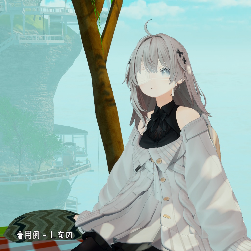 【13アバター対応】医療用眼帯 - Medical Eyepatch