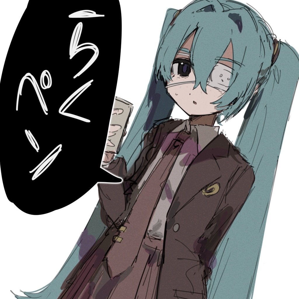 最近らくがきで使ってるブラシ