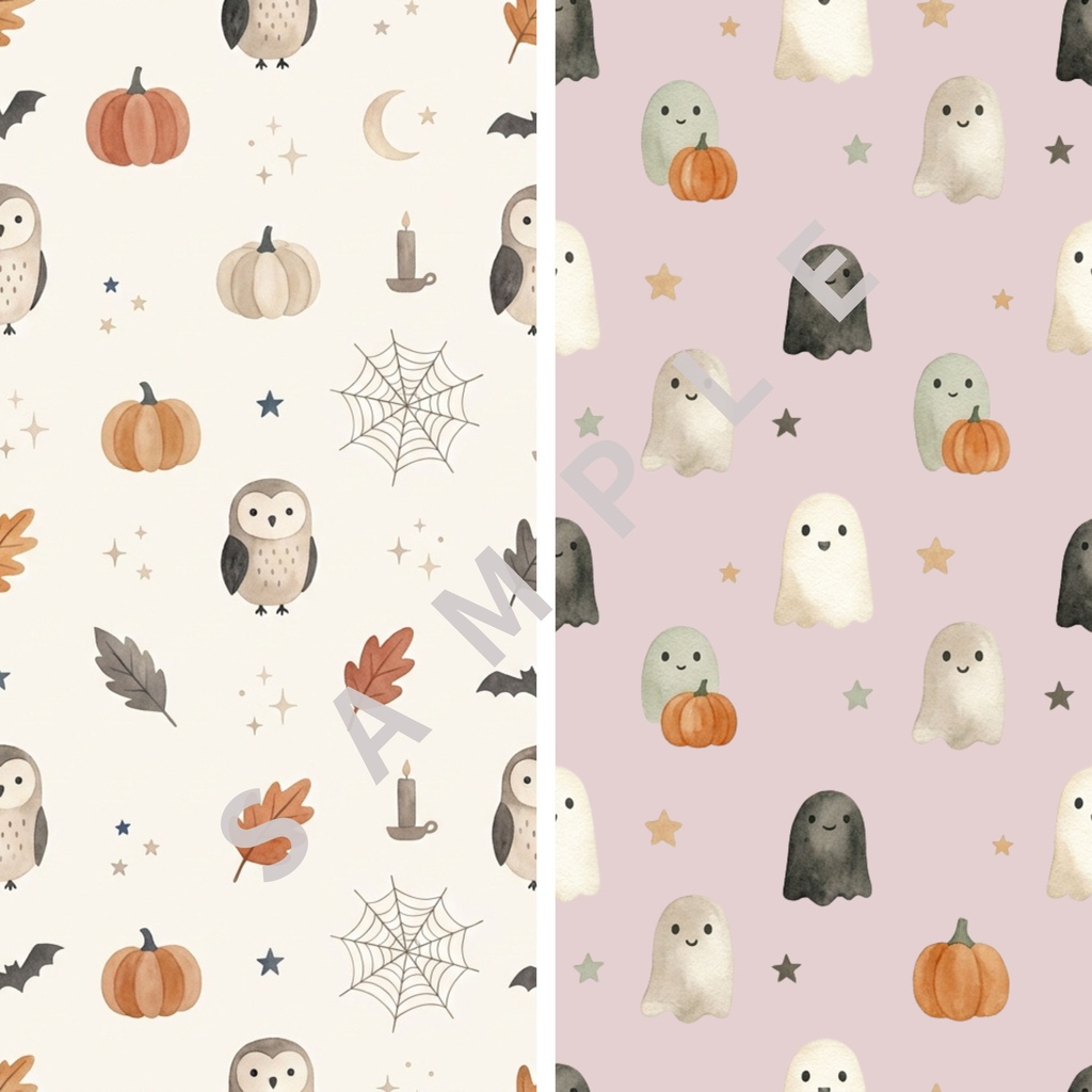 ハロウィン 秋の森 10枚セット|デジタルペーパー ナチュラル シンプル 秋素材 背景