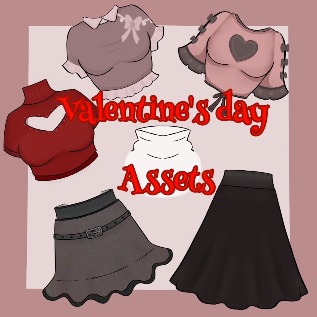 Valentine's live2d assets