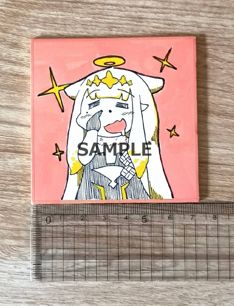 【同人】A4/クリアファイル(直筆ミニ色紙付き)