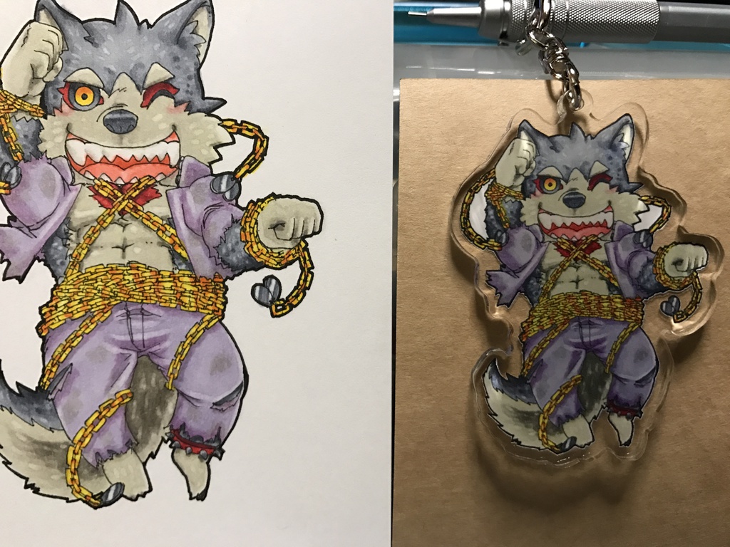 ガルム アクリルキーホルダー