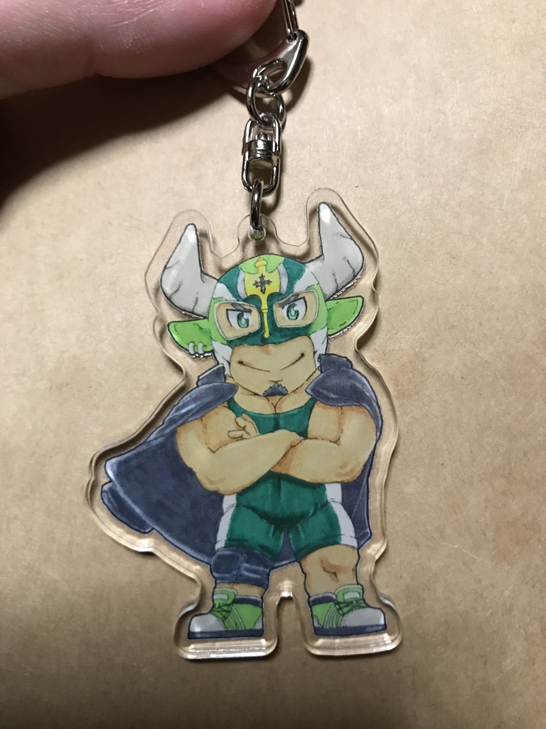 タウラスマスク アクリルキーホルダー