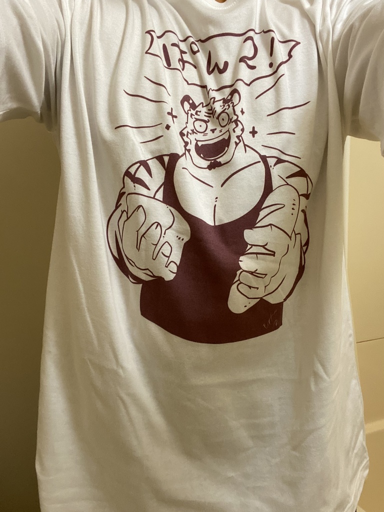 虎落壱汰 ぱん2!ビッグシルエットTシャツ