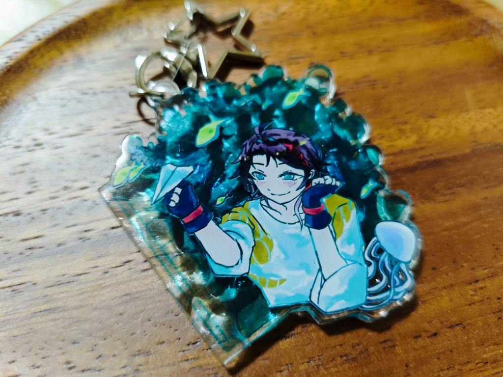 【非公式】三枝明那 同人グッズ、アクリルキーホルダー、ステッカー等