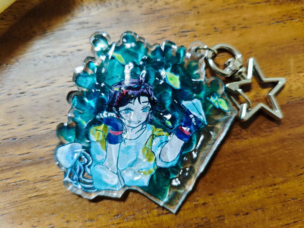 【非公式】三枝明那 同人グッズ、アクリルキーホルダー、ステッカー等