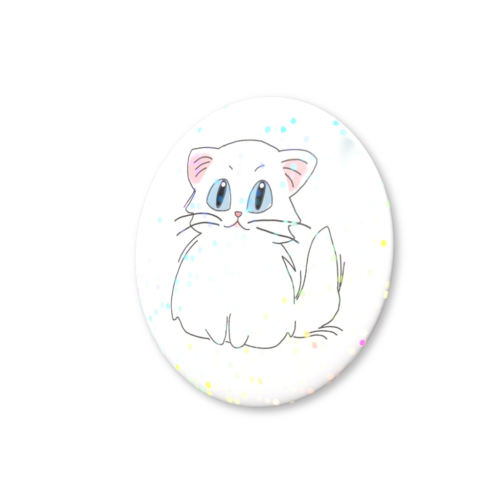 ラブだよゆっきーの(I LOVE YUKKINO) ホログラム缶バッジ