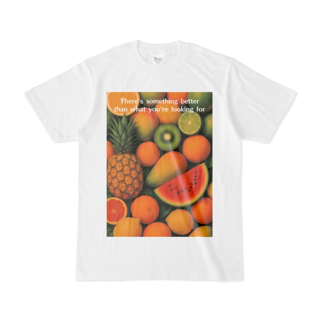 “PROFESSIONAL” Lyric & Art T-shirt - フルーツ -