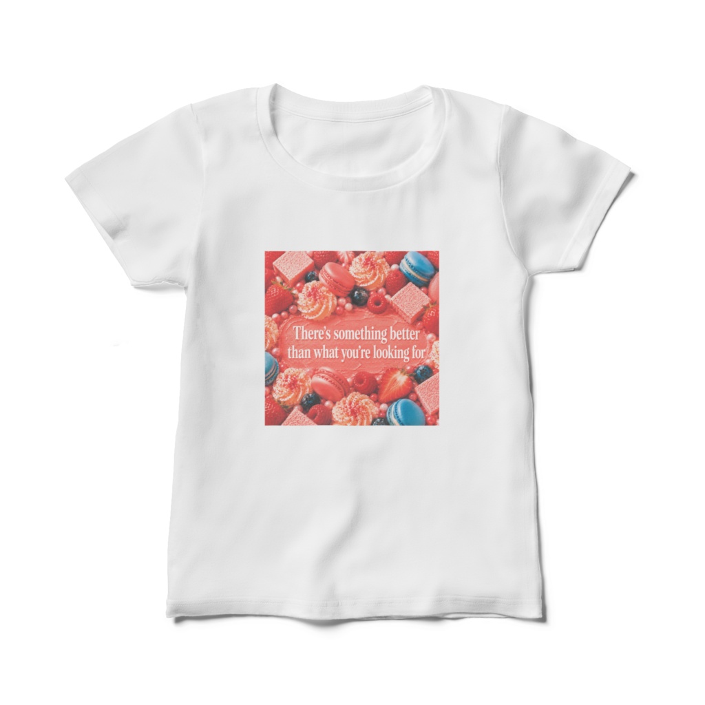 “PROFESSIONAL” Lyric & Art T-shirt - スイーツ -