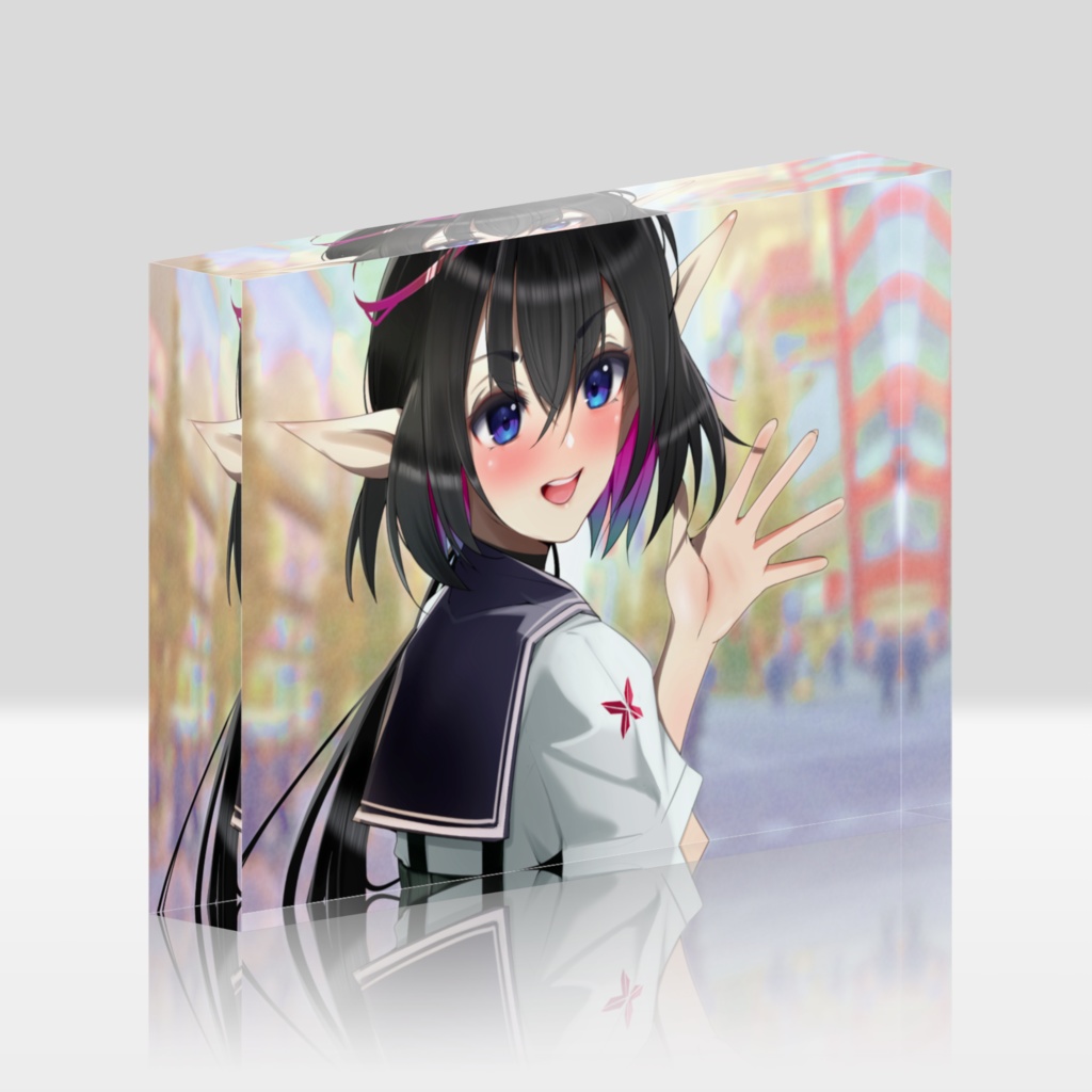 【アクリルブロック】FANBOXプランカード仕様（パトロンプラン）