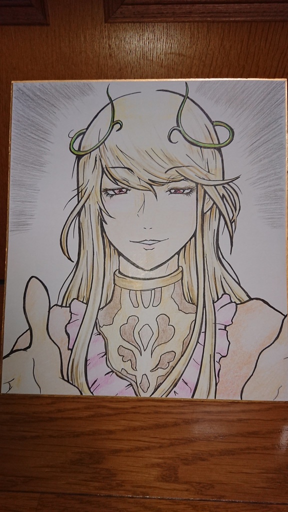 千年戦争アイギス　アイギス様色紙