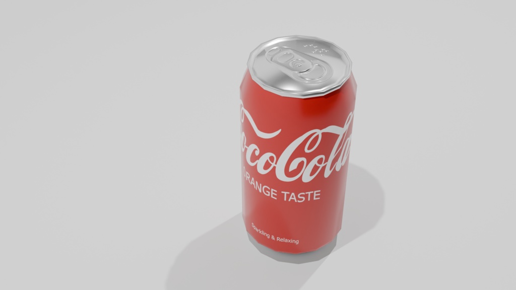 ローポリリアルなココ・コーラ