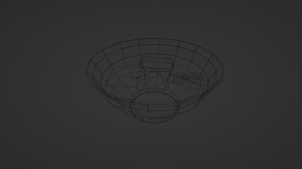 ローポリとは思えない!リアルなラーメン