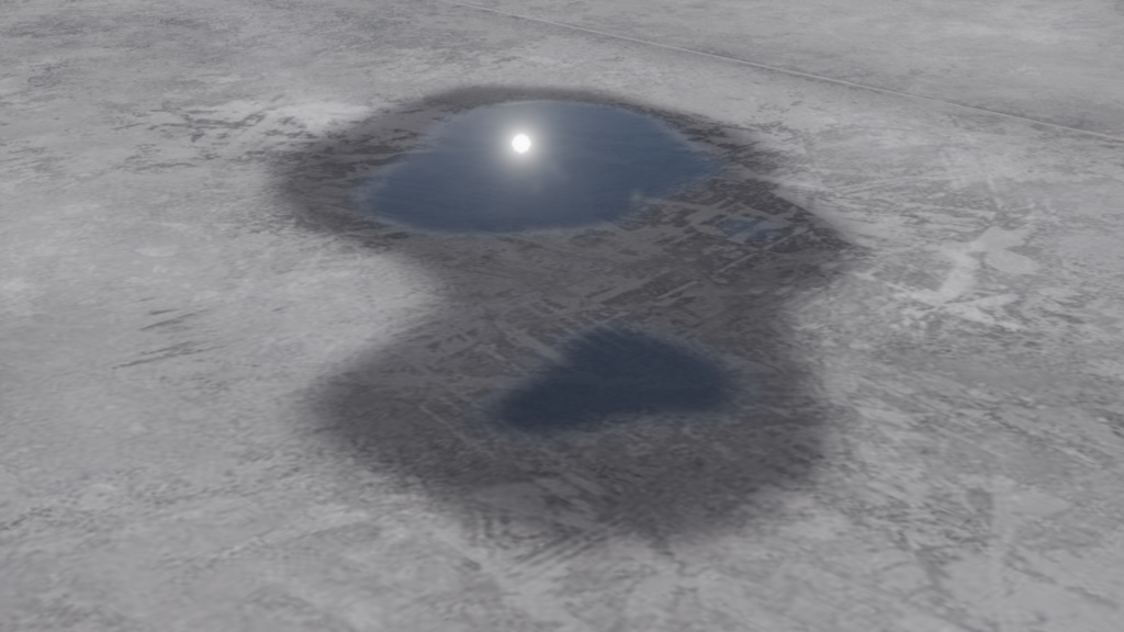 水たまりデカール