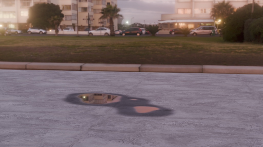 水たまりデカール