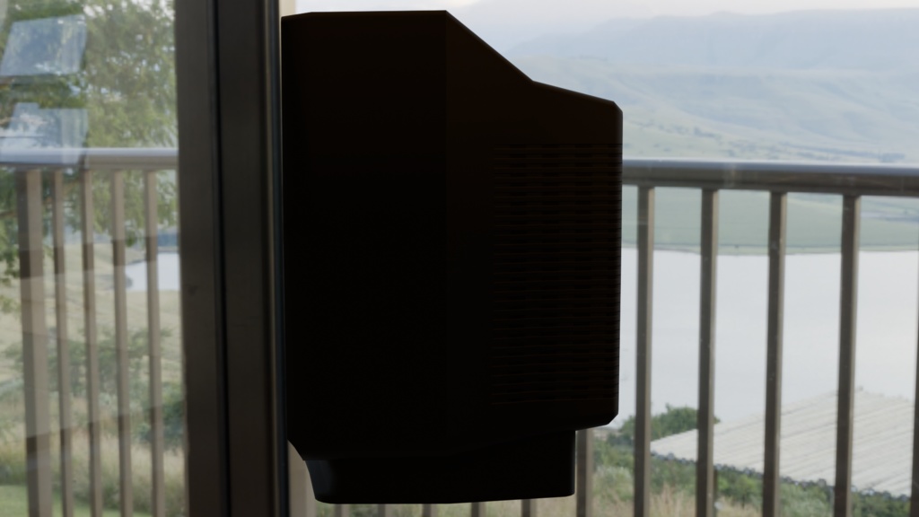 【ローポリ】ブラウン管テレビ