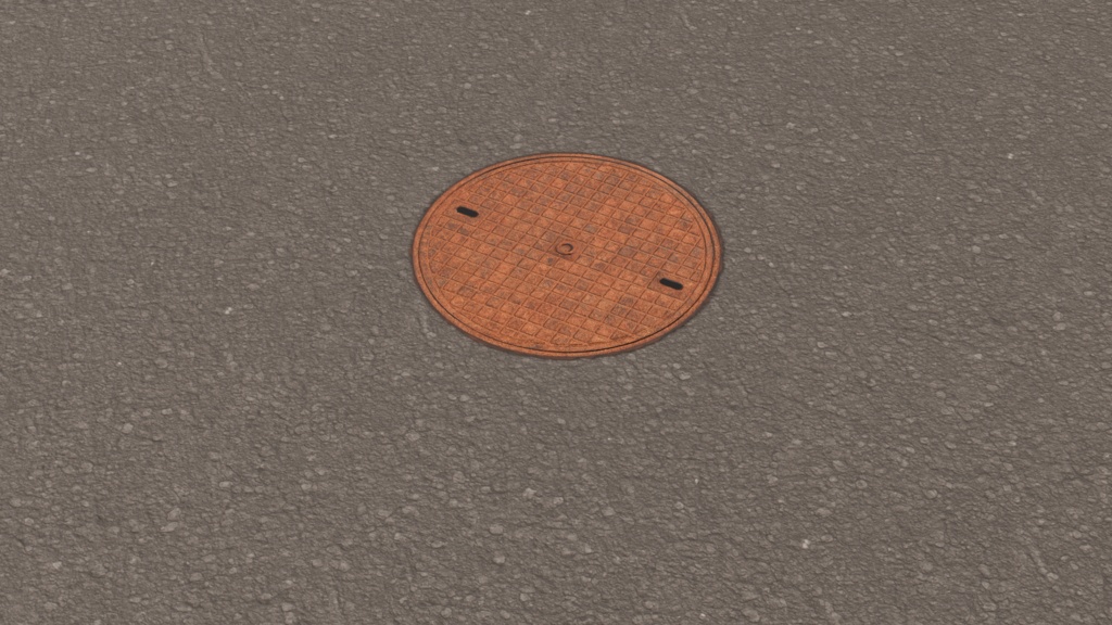 3種の選べるマンホールデカール