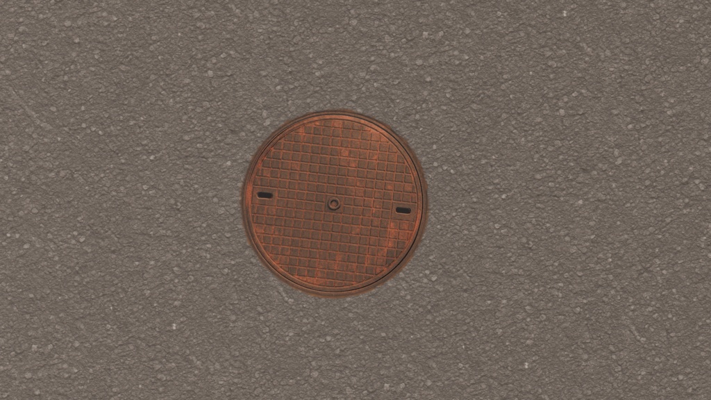 3種の選べるマンホールデカール