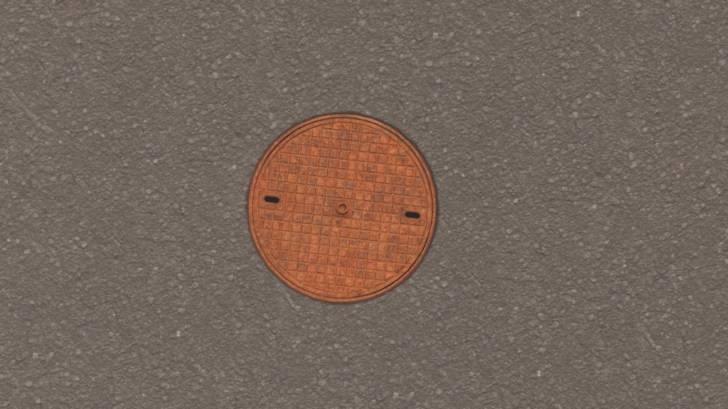 3種の選べるマンホールデカール