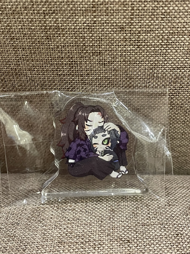 黒獪アクリルミニブロック