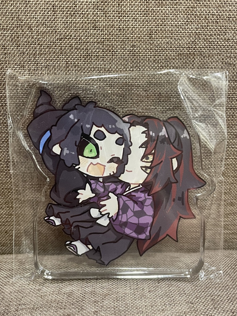 黒獪ラブラブアクリルブロック