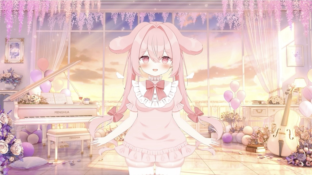 【汎用モデル】たれみみうさぎちゃん【VTS対応】