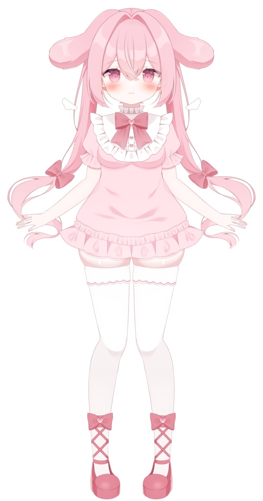 【汎用モデル】たれみみうさぎちゃん【VTS対応】