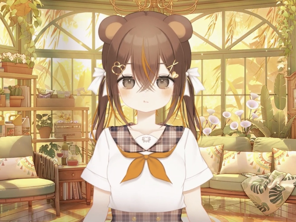 【汎用モデル】学生くまちゃん【VTS対応】